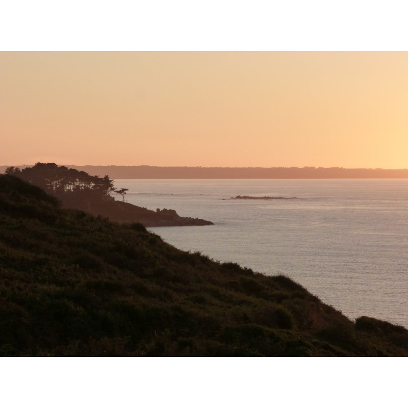 Granit rose - Crépuscule à Lannion